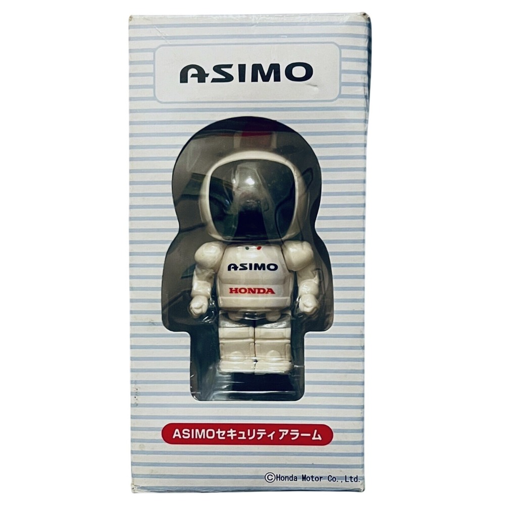 Honda ASIMO Security Alarm Robot Figure White‎ Mascot Japanese Promo New in Box
